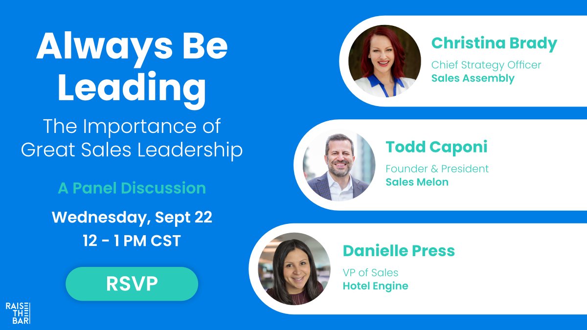 Raise The Bar tweet media