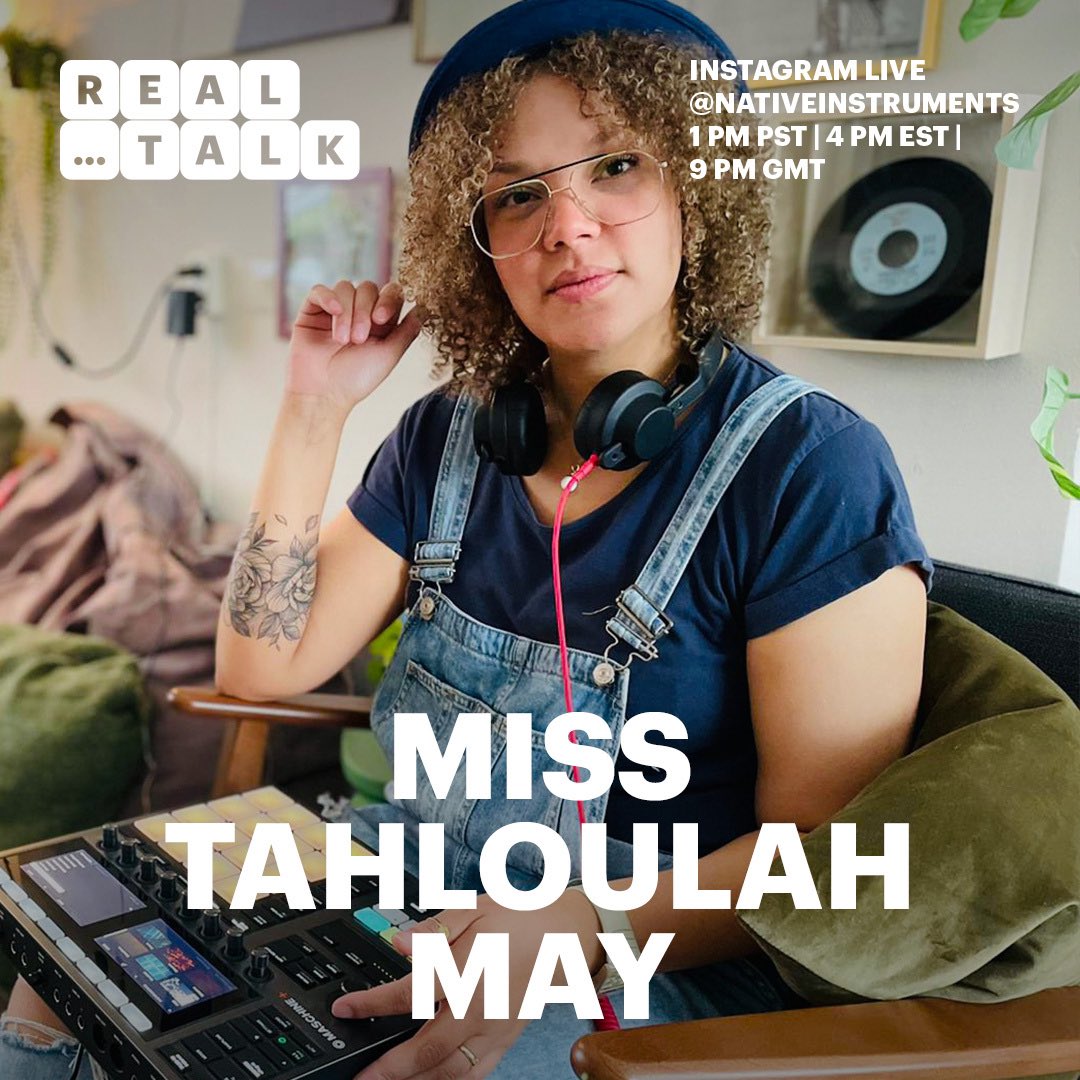 Yooo!This Thursday, on my 35th birthday, I’ll be joining Vivian for the <a href="/NI_News/">Native Instruments</a> Real Talk. 
We’ll be discussing my presets for Community Drive 2021, my demo track for the Produce This competition on @metapopinc and more
Be sure to tune in on the Native Instruments IG Live
