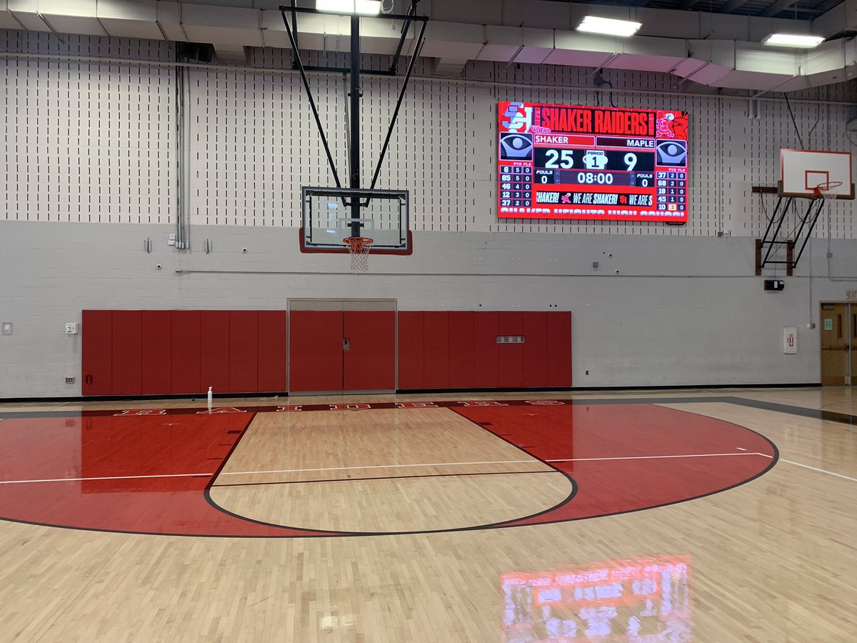 AMScoreVision's tweet image. Can your scoreboards do this? Love catching my schools using @GetScoreVision for class!! What a cool PE Teacher!! @raidersofshaker