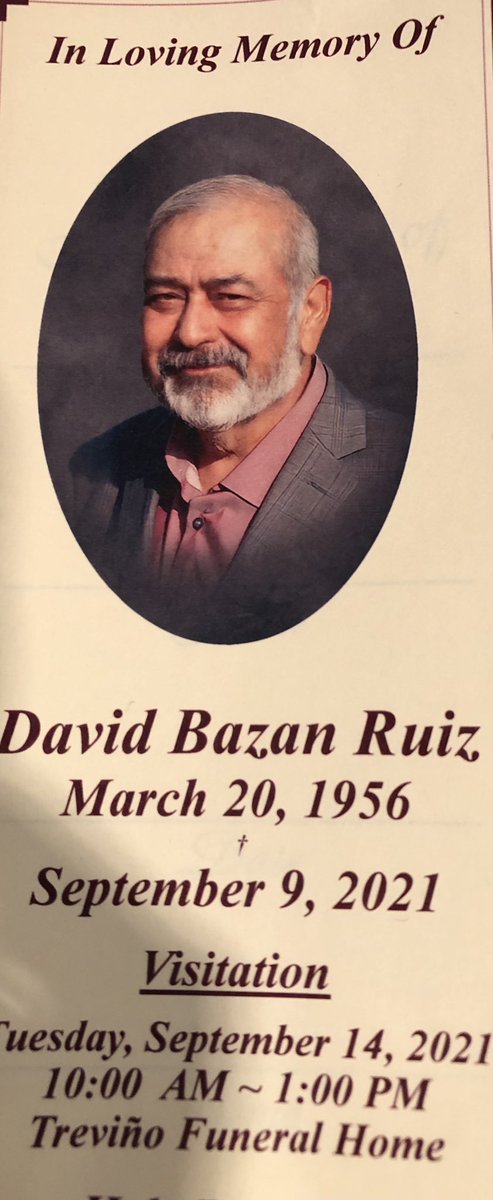 We were honored to be pall bearers at Mr. David Ruiz funeral today. Mr. Ruiz served Alice ISD for 20 plus years w most at Salazar Elementary as their PE Teacher. He was also a proud US Air Force Veteran in which he proudly served for 20 years! Rest easy kind sir! <a href="/AliceISD/">Alice ISD</a>