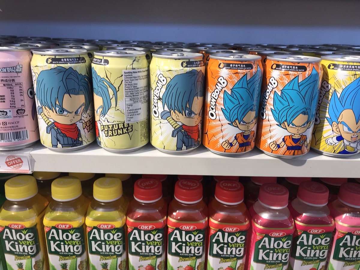 CardsAzel's tweet photo. Ocean bombs🔥🤩

We’ve been out and about today and grabbed some of these cans💜

#SmallBusiness #TradingCardGame #dragonball #RETWEEETME #Goku #Vegeta #Trunks #MajinBuu #DragonBallZ https://t.co/VVIDDr5D4y