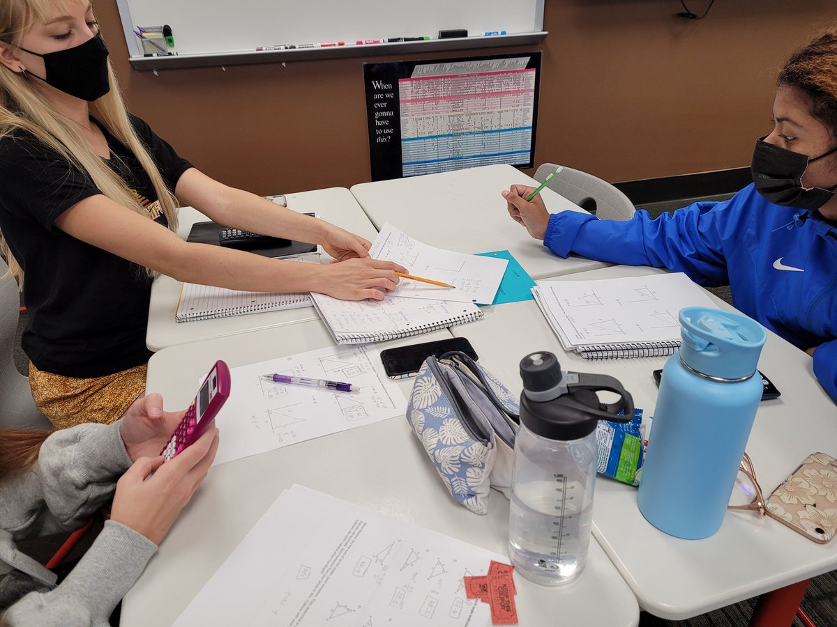 SHS_MathDept's tweet photo. To help review for tomorrow's quiz, Trig classes completed multiple "breakouts" to earn raffle tickets for a prize drawing. https://t.co/A9Avq1xcL2