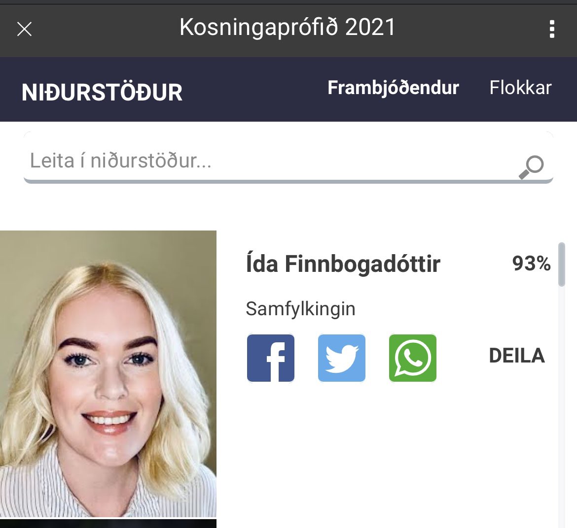 Ída Finnbogadóttir tweet media