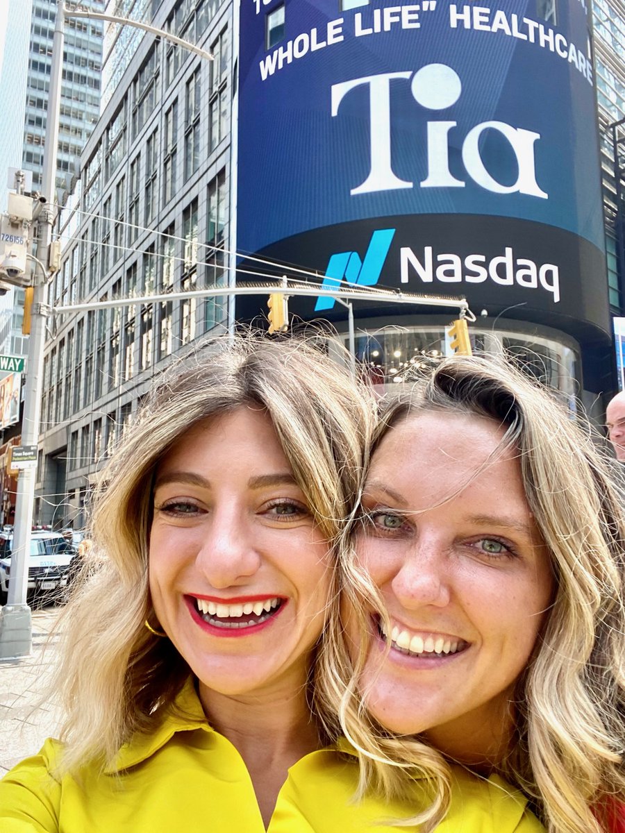 Raising $100M as a woman is rare. Raising $100M as *two women* is even more rare. 

I couldn't be more proud to help shape new norms for female leadership &amp; female partnership, alongside new norms for women's health.