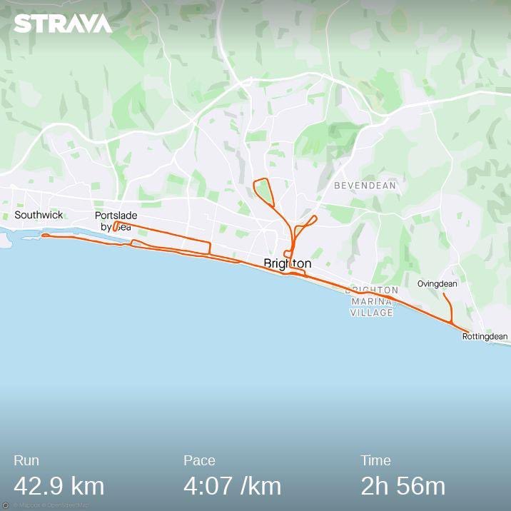 Lewis Bailey (@lew_bailey) on Twitter photo After running a lot of lockdown miles I’m very very happy to have completed a sub-3 hour marathon at the <a href="/BrightonMarathn/">Brighton Marathon Weekend</a> After running a lot of lockdown miles I’m very very happy to have completed a sub-3 hour marathon at the <a href="/BrightonMarathn/">Brighton Marathon Weekend</a>