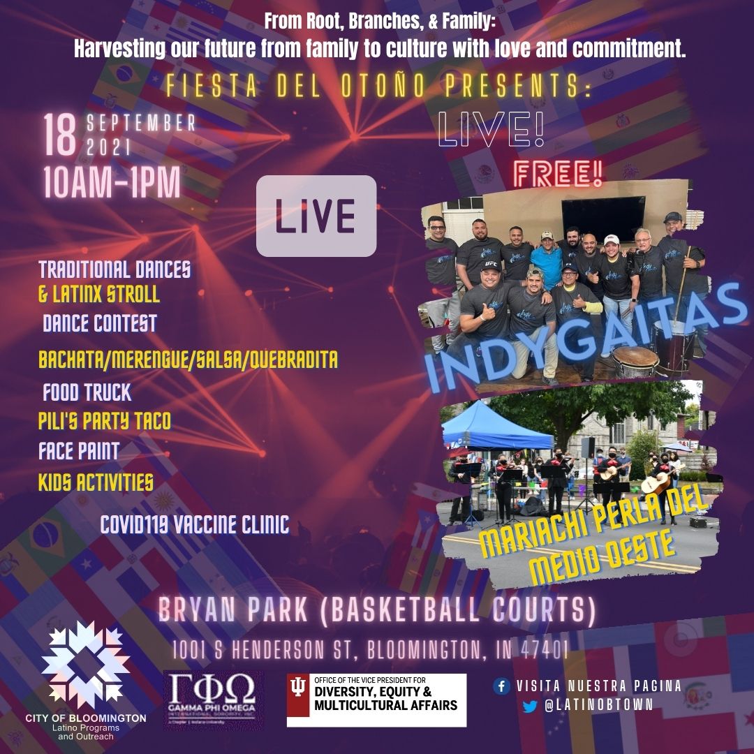 Don's miss out this Saturday!  Fiesta del Otoño followed by Black y Brown Arts Festival!