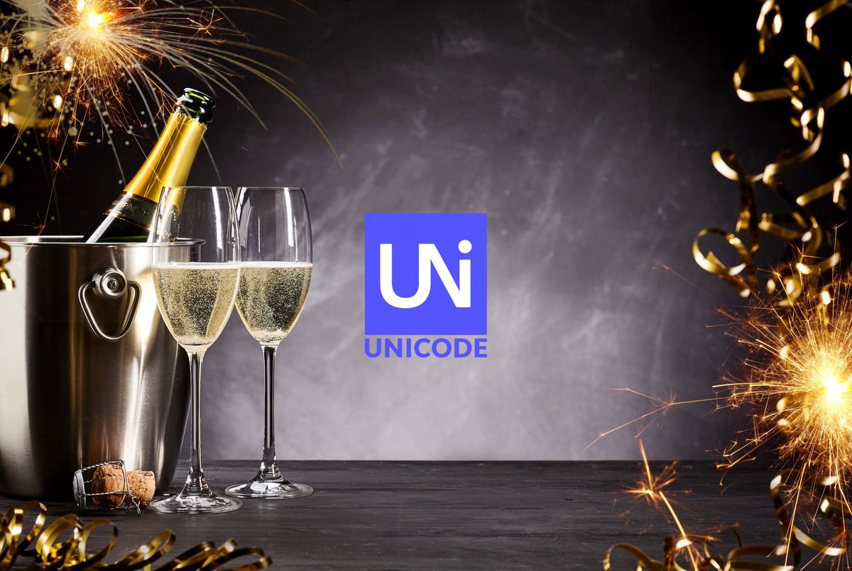 unicode's tweet image. ✨🎉✨ #Unicode14 has been released! ✨❤️‍🔥✨ Bringing the total number of characters to 144,697! ✨🍾✨ More information can be found here → unicode.org/versions/Unico…