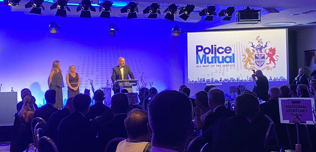 .@PoliceMutual are delighted to be supporting the @PoliceSupers President’s Awards this evening. Congratulations to all the winners.