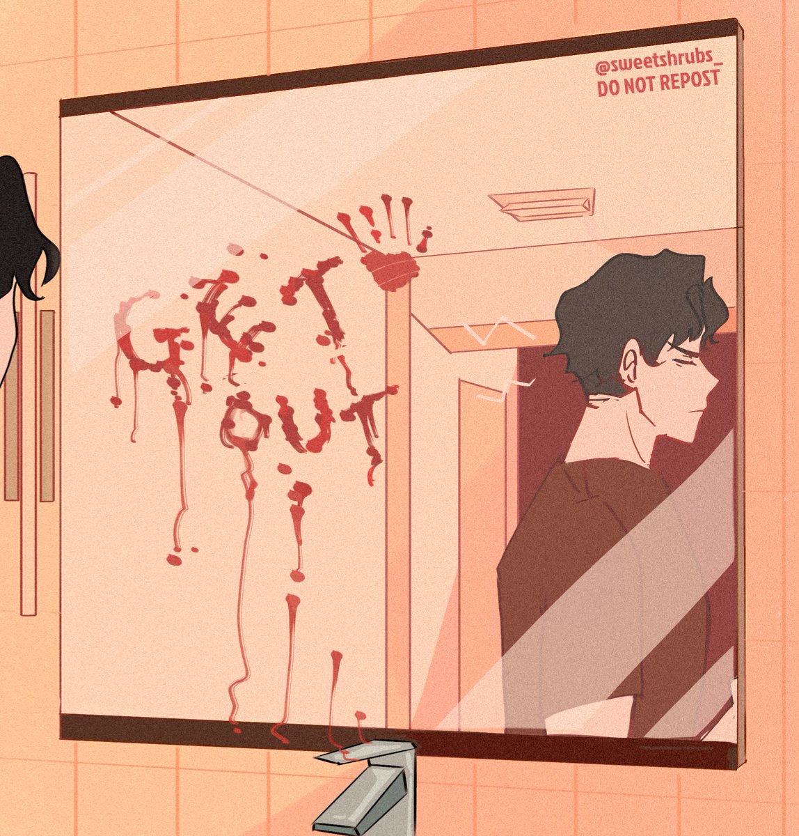 sweetshrubs_'s tweet photo. When your house is haunted but you prioritize cleanliness over anything else

#sakusakiyoomi #Haikyuu #ハイキュー https://t.co/oxEPLg2YlN