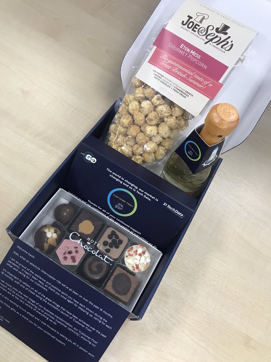 TDS_AS_DeborahP's tweet photo. Thank you @Tech_Data! Such a lovely treat on my return to the office... things like this do make a difference.

#greatplacetowork #customerfirst https://t.co/3JMMpc9QL8