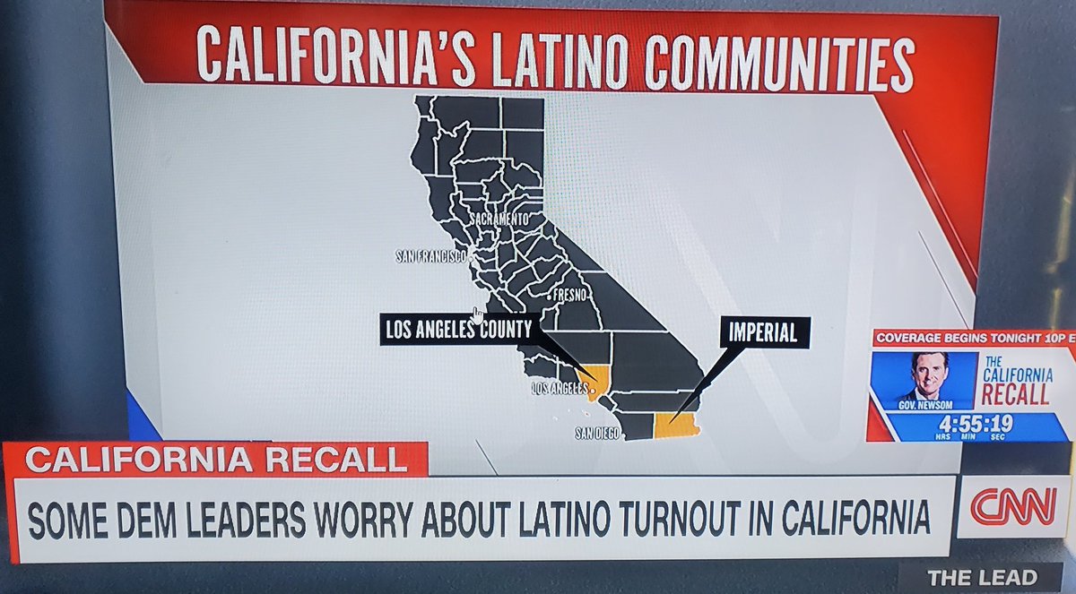 I think Latinos live in a few more places than this, CNN: