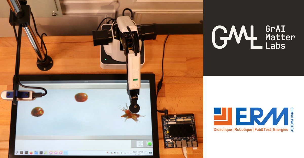 GML partnered with <a href="/ERMAutomatismes/">ERM</a> to develop life-ready AI kit for education that combines #robotics with #BrainInspired #AI. It will let #engineering students lean to apply  energy-efficient #ML algorithms in #IndustrialAutomation.
#Indusrty40
bit.ly/393OopM