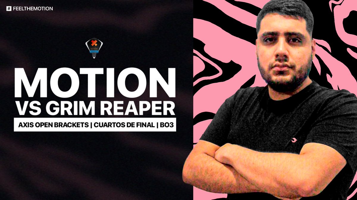 motionteam7's tweet photo. [#VALORANT]

En breve jugamos los cuartos de final en el @AxisGames_ Open, donde deberemos derrotar a la muerte para seguir avanzando. 💀

🆚 @GrimReaperCL
⏰ 19:00 🇦🇷
📺 https://t.co/twQtYvgJWR

#FEELTHEMOTION 🐬 https://t.co/MfzcAJDyi2