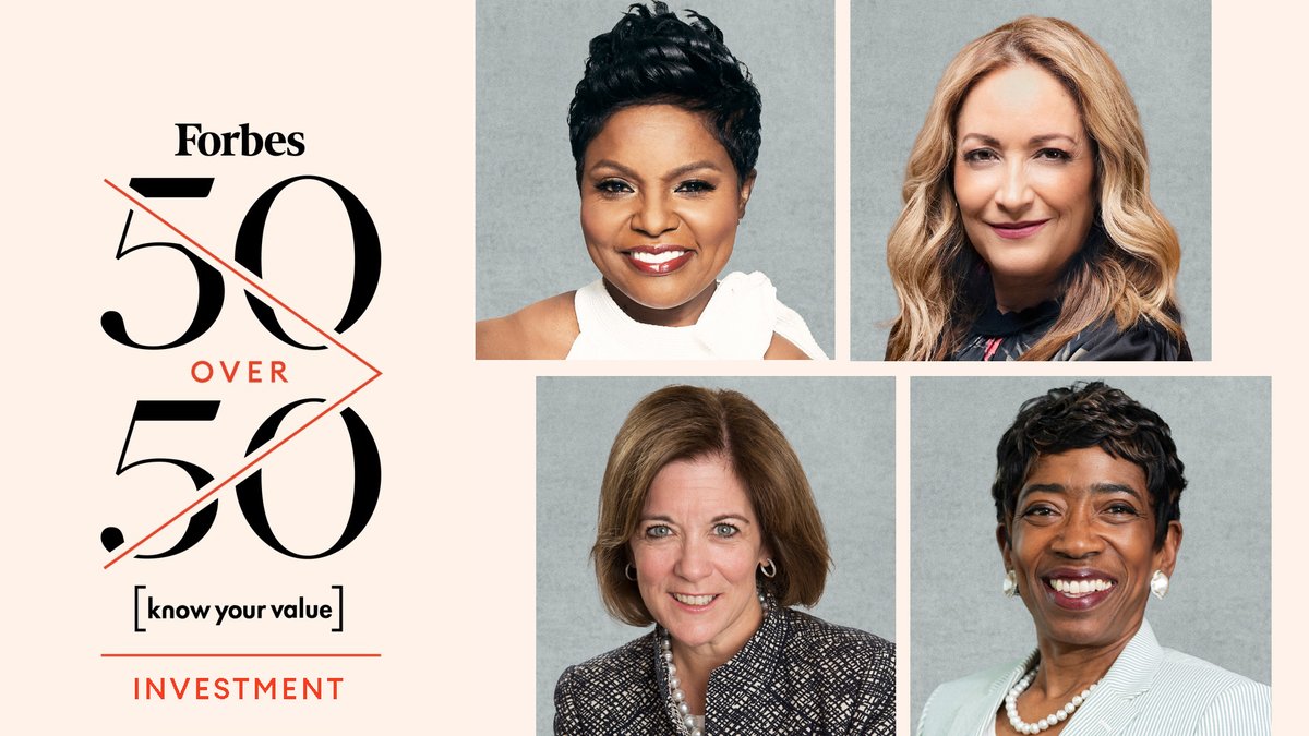 Meet the women shaping the future of finance: trib.al/4pMOJlo #ForbesOver50