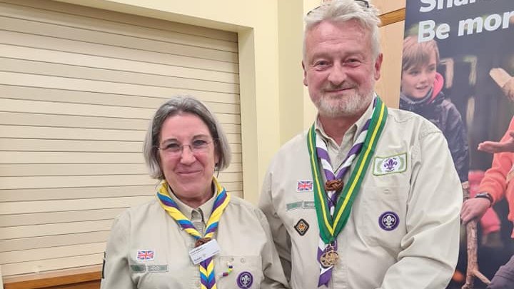 This evening at the Wakefield District AGM we celebrated a number of Leaders and supporters achieving their years in Scouting and Wood badges. Congratulations to everyone who achieved an award.