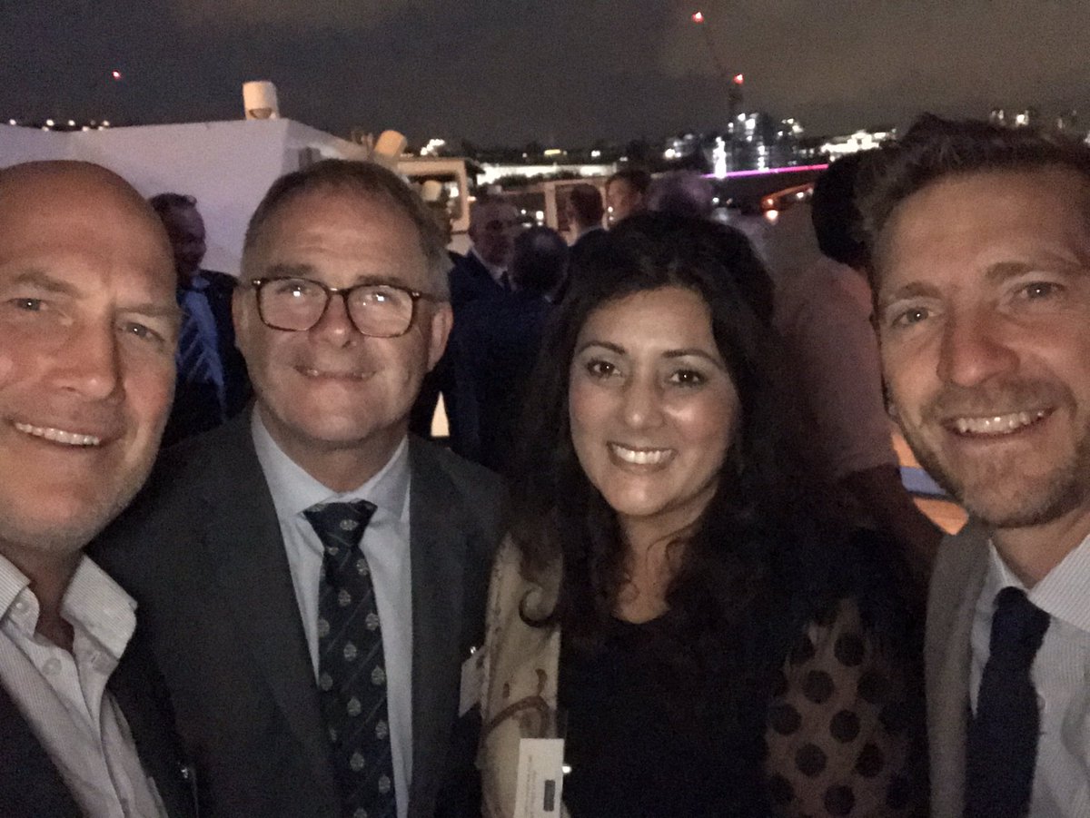 What’s happening? <a href="/Nus_Ghani/">Nusrat Ghani MP</a> with <a href="/seanmoloney62/">Sean Moloney</a> and, seemingly not on Twitter, Tim Wilkins, all afloat on a boat at LISW #LISW2021