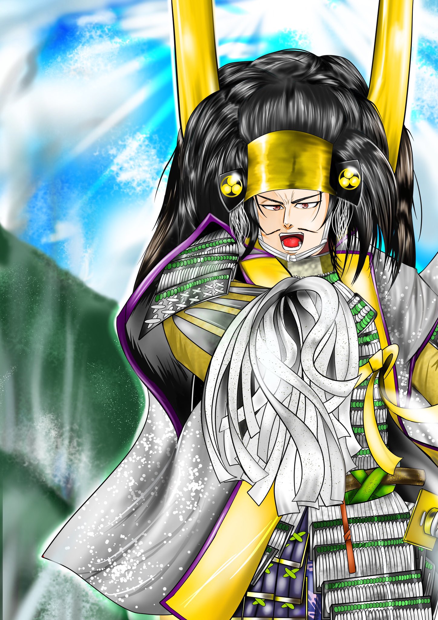 تويتر 石田三成イラスト بحث في تويتر