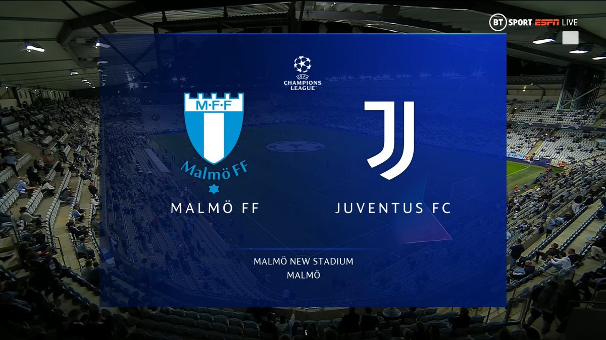 Full match: Malmo vs Juventus