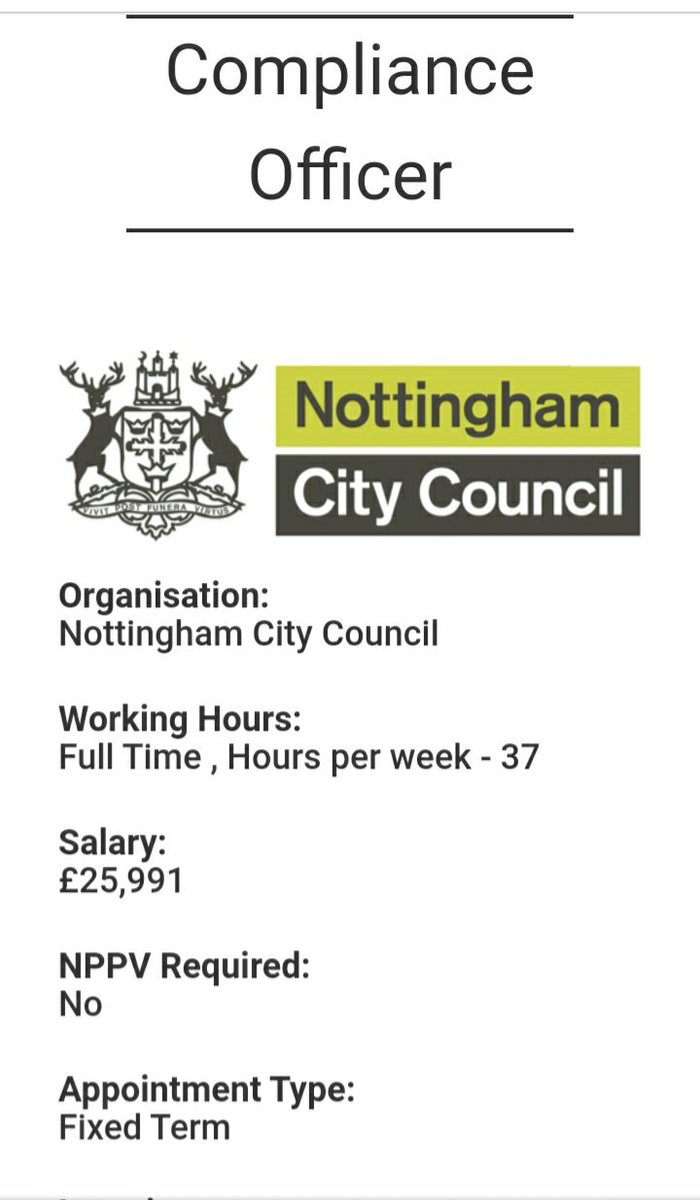 Safe Nottingham Jobs tweet media