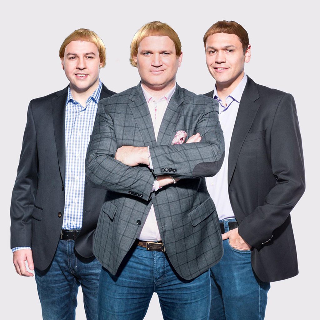 Team haircuts for the new <a href="/OverDrive1050/">OverDrive</a>    Season?   <a href="/odognine2/">Jeff O’Neill</a> <a href="/HayesTSN/">Bryan Hayes</a> <a href="/jamiemclennan29/">Jamie McLennan</a>  #DavisSalad
