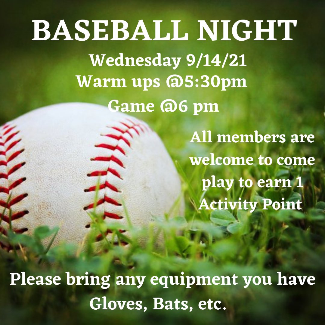 LosBanosFFA's tweet photo. BASEBALL NIGHT⚾️ Easy way to earn 1 Activity Point. We will be having hot dogs and hamburgers after the game! 🍔🌭 https://t.co/PWN4sCEDsh