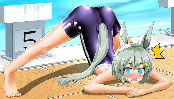 何してるんだ?スカイ そんな格好して… #ウマ娘プリティーダービー #セイウンスカイ(ウマ娘) #ジャックオーチャレンジ https://t.co/vgV6o9CtF1 