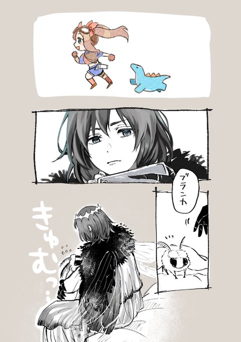 水着イベお疲れ様でした(オベロンとブランカ) 