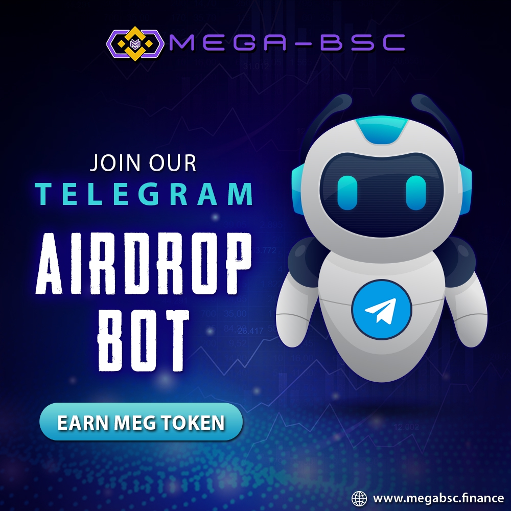 ✔️ MegaBSC Airdrop is live!

♦️ Airdrop Reward: Up to $5 worth of MEG

♦️ Referral Reward: $15,000 worth of MEG for the top 300 referrers

♦️Airdrop Link: t.me/MegaBSCAirdrop…

#Airdrops #Bitcoin #Bitcoin #AirdropDet #crypto #Blockchain #MegaBSC