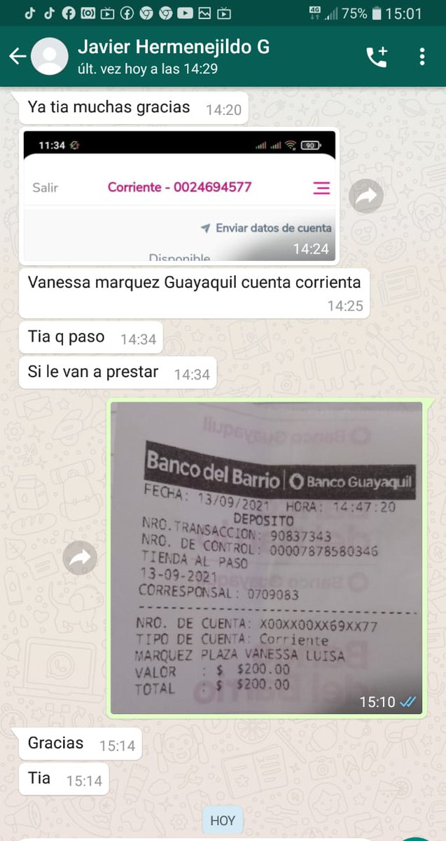 javiko1202's tweet photo. Capture del chat https://t.co/yBrxmEAhYG