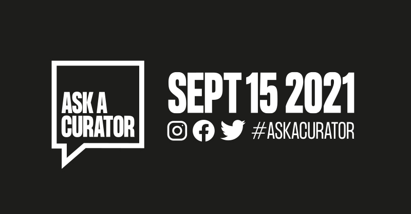 💭❓It's #AskACurator day. Do you have a question for our curators? Reply below or submit your questions via direct message and we will answer them in our Facebook Live at 2pm. Join us then.