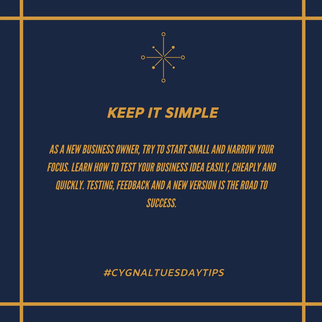Do you ever feel overwhelmed with your business or projects? Keeping things simple and more of a narrow focus you are able to accomplish more on your road to success! Find out more at cygnal.co
