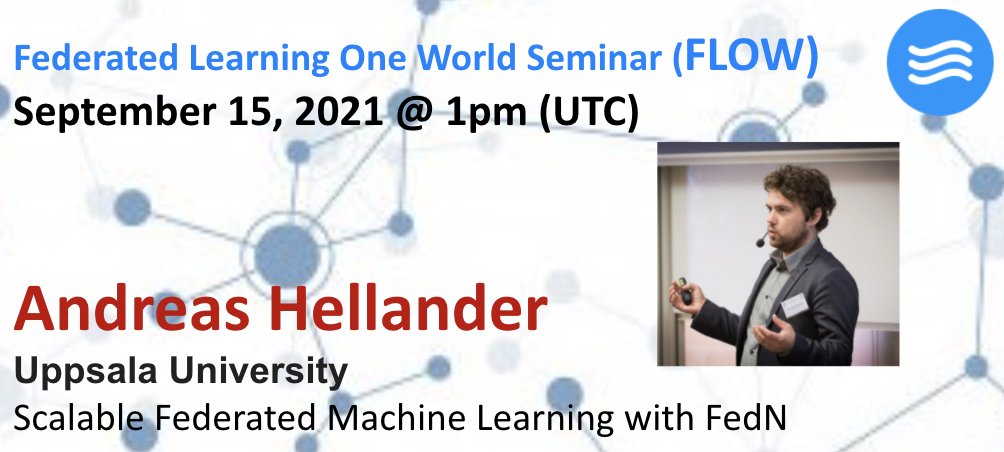 Federated Learning One World Seminar (FLOW) tweet media