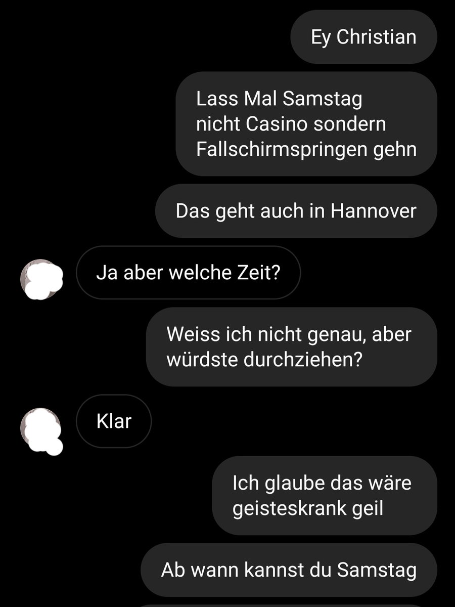 Samstag spontan #fallschirmspringen c: