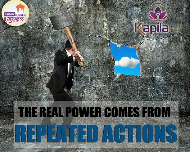 kapilanoni's tweet photo. The Real Power comes from Repeated Actions

#kapilanoni #kapila #kapilaclub #kapilagurukul #MLM2021 #mlm #mlmtips #mlmsuccess #mlmbusiness #mlmleaderspune #mlmindustry #MLMInnovation #power #success #quotes https://t.co/GO9ngUAXwq