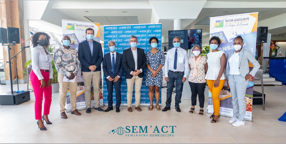 semactgp's tweet photo. La 2 eme édition du SEM’ACT autour des maux de femmes, a eu lieu le 14 septembre en Gpe en présence @CRGuadeloupe @Chu_Gpe @ars_guadeloupe , La Caisse de sécurité sociale de la Guadeloupe, l'Union des entreprises de la Guadeloupe et Le Rectorat de l'académie de la Guadeloupe. https://t.co/3AXrAHvXwK