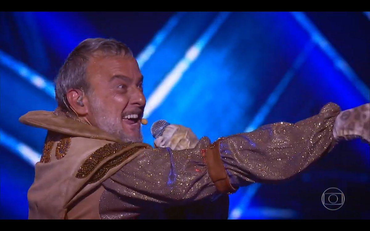 ZAMENZA's tweet photo. A Onça é o Alexandre Borges. SABIAAAAAAAAAAAAAAA #TheMaskedSingerBr https://t.co/hwhmOGZpKT