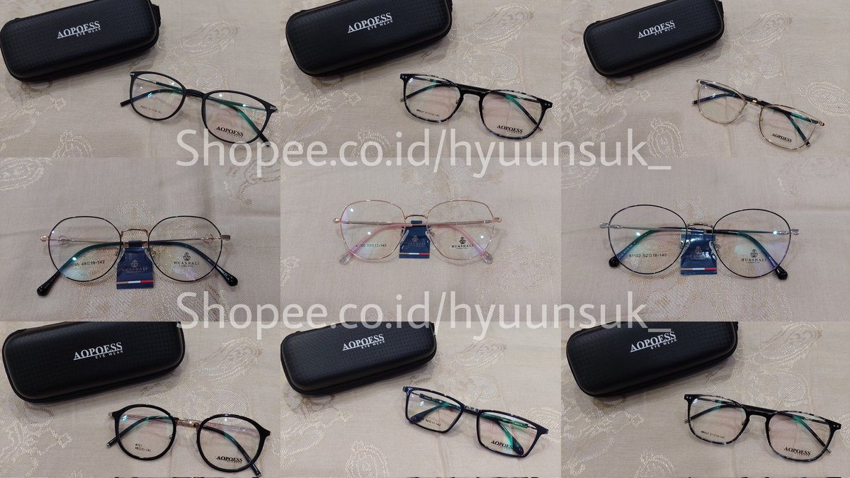 spanyaol's tweet photo. RT, PLEASE? TIA!

Halo semua, aku jual kacamata murce nih! Harganya mulai dari 120k. Dengan harga 120k kalian bisa dapetin kacamata yang berkualitas tinggi, warna tidak mudah luntur, awet, dan banyak model yang kekinian 🤩 https://t.co/4qZuvidnsW

#zonauang #zonajajan #zonaba