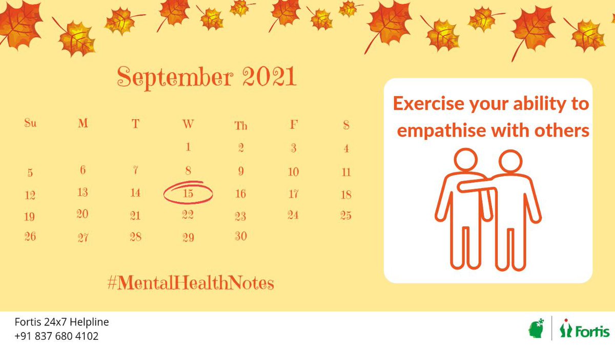 dr_samirparikh's tweet photo. Being empathetic comes with awareness and practice #ChooseACTIONsThatMatter

#Mentalhealth #notes #September 

#mindspace 
@fortis_mhbs https://t.co/SyVUGZSxo4