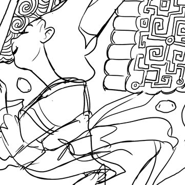 WIP! Be a club member to see the full sketch and process :) https://t.co/4SrDEYQhIi 