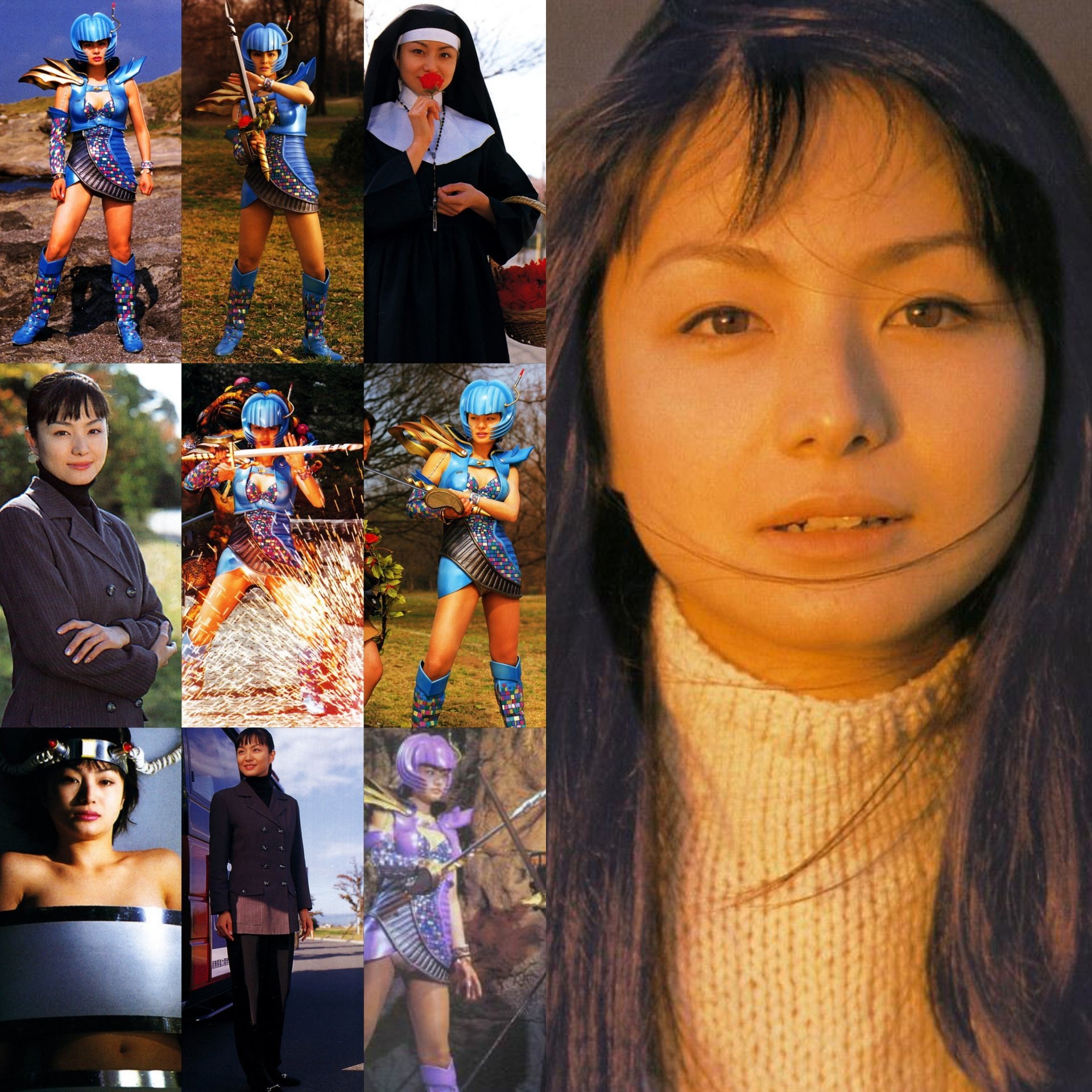 城麻美 // 15/09/2021 // [ 15/09/1975 ] 46 Years  Happy Birthday to Asami Jo [ 城 麻美 ] - Shibolena // Denji Sentai Megaranger.  [ 1997 ] -