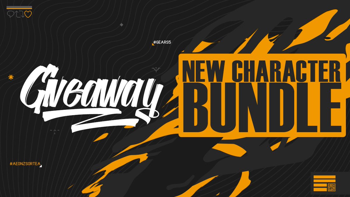 Aeonz_'s tweet photo. #AeonzSortea para la comunidad “New Character Bundle” #GearsEsports #GearsProLeague
Comenta/Cita usando nuestro # para los sorteos, suerte a todos.
#Gears5 #Giveaway #Sorteo #Xbox https://t.co/qB8LloJ0XU
