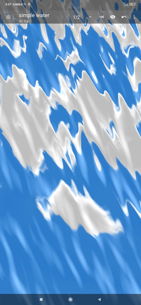 TheFakeDev's tweet image. clouds distorted by water waves, which one is better?

#McpeShaders