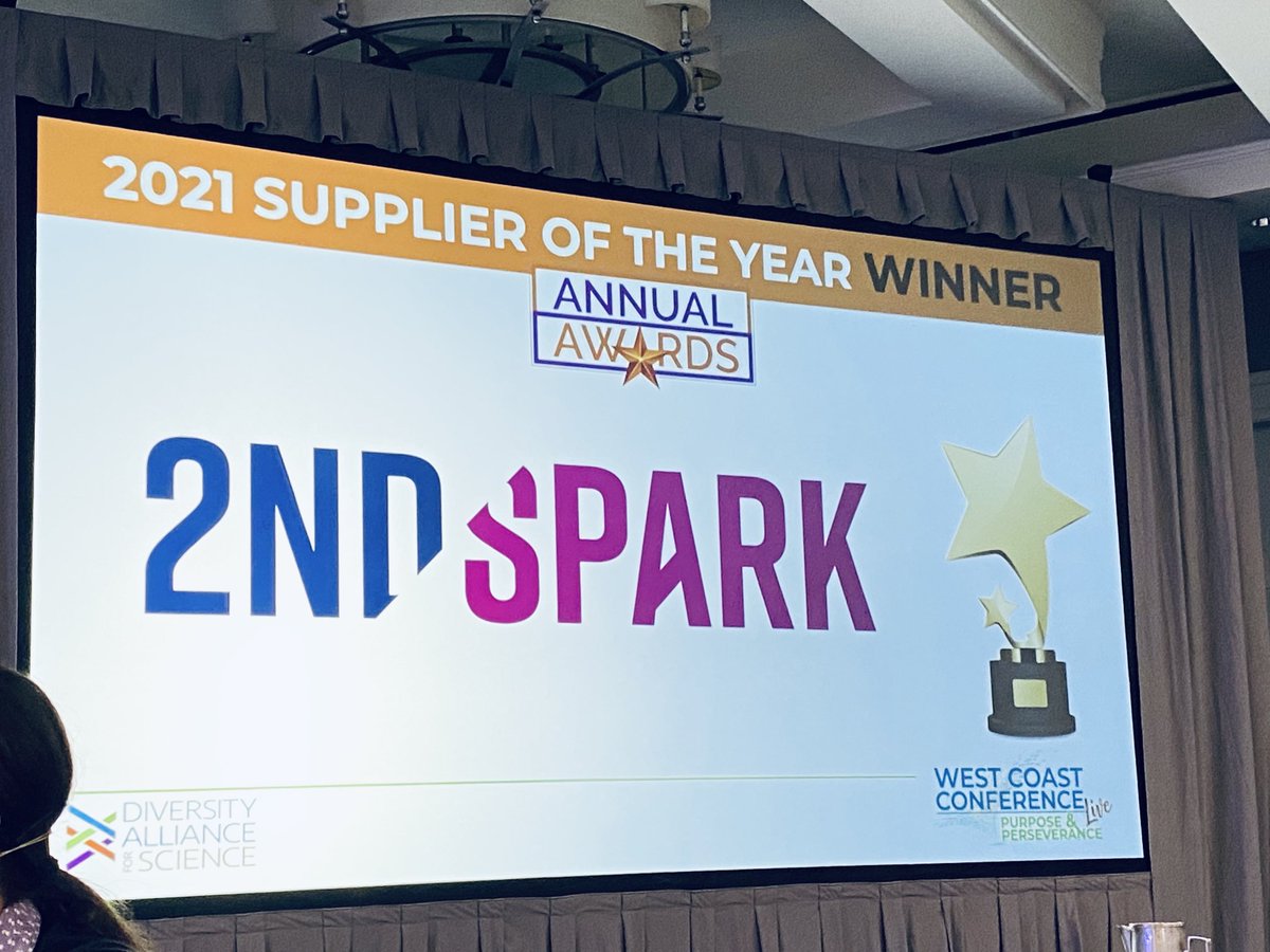 hetalparikh's tweet photo. Supplier of the year! Congratulations dear you are a rock star ⁦@2ndspark⁩ ⁦@bethcrouse⁩ https://t.co/VlGYHwFu3B