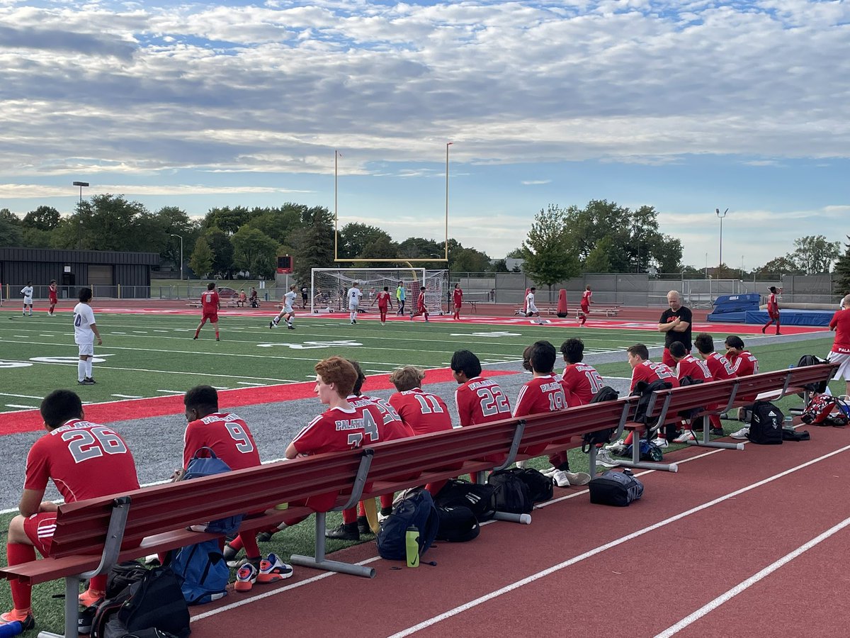 PalatineATC's tweet photo. Tonight’s games 
GVB vs Hoffman Estates
BSOC vs Rolling Meadows 
🔴☠️⚫️🏐⚽️ GO PIRATES!! @PalatineGVB @Soccer_PHS @PalAthletics https://t.co/sB7PTiPlWi