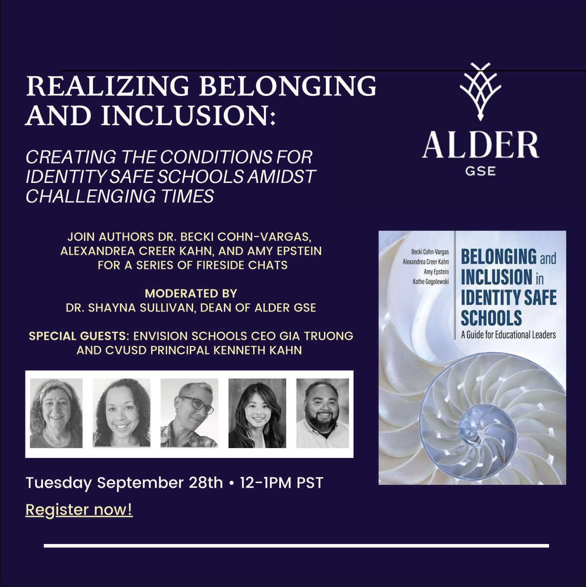 These amazing authors will be hosting a fireside chat together w/school leaders who are practicing identity safety.In this time of cont. stress &amp; uncertainty, they will share resources &amp; reflections. Reg is free bit.ly/3943TOu