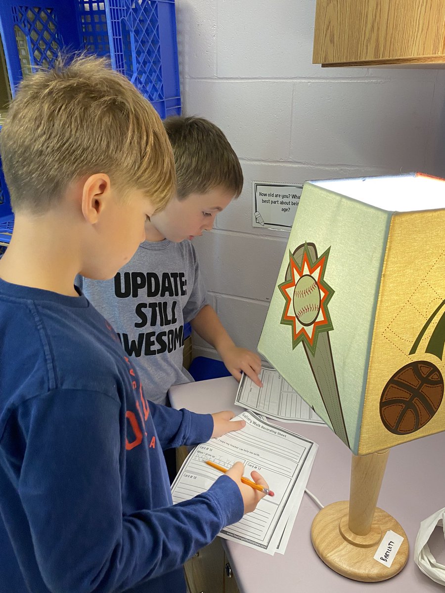 katbart11's tweet photo. So much fun being back in the classroom with these sweet kiddos! #gallerywalk #meetourclass #mathrotations #bestpartofmeroughdrafts #staytuned @Topsail_Elem https://t.co/09YOQqQWe1