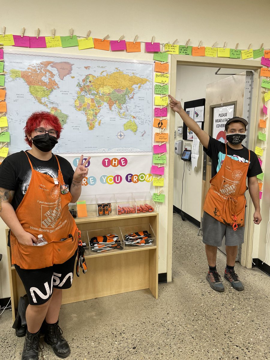 Special thanks to Devyn and Luis from our 2623 DEI council for hanging our fact cards! What’s an interesting or fun fact about you? #DEI #startaconversation <a href="/cfulchini/">Carmen A. Fulchini</a> <a href="/NicoletteH17/">Nicolette Harris</a> #D71InItToWinIt