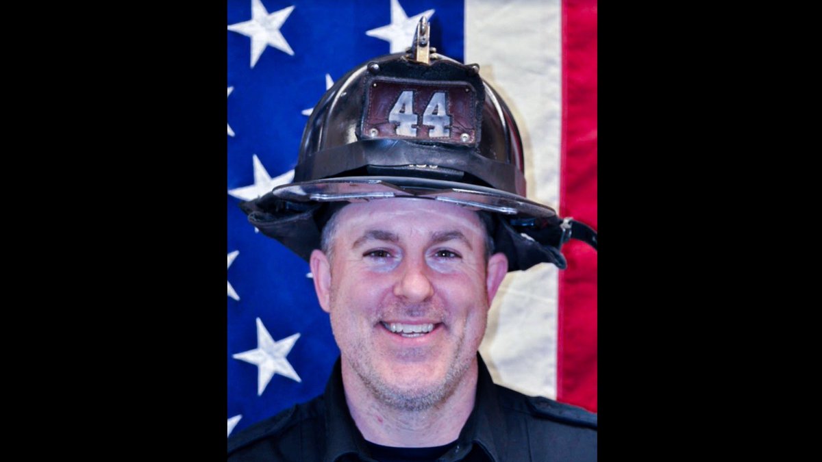 FDNY's tweet photo. FDNY Firefighter Thomas G. Oelkers #Ladder44 was one of 25 names added to the World Trade Center Memorial Wall. Read more: https://t.co/7uubUaMoEZ #NeverForget https://t.co/a4YZiayFGO