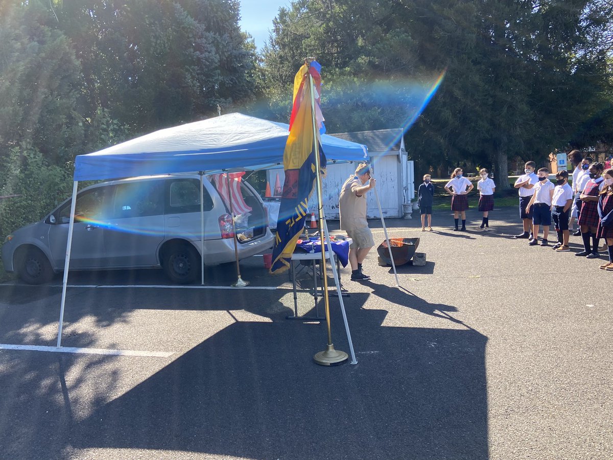 Checking out Cub Scouts!