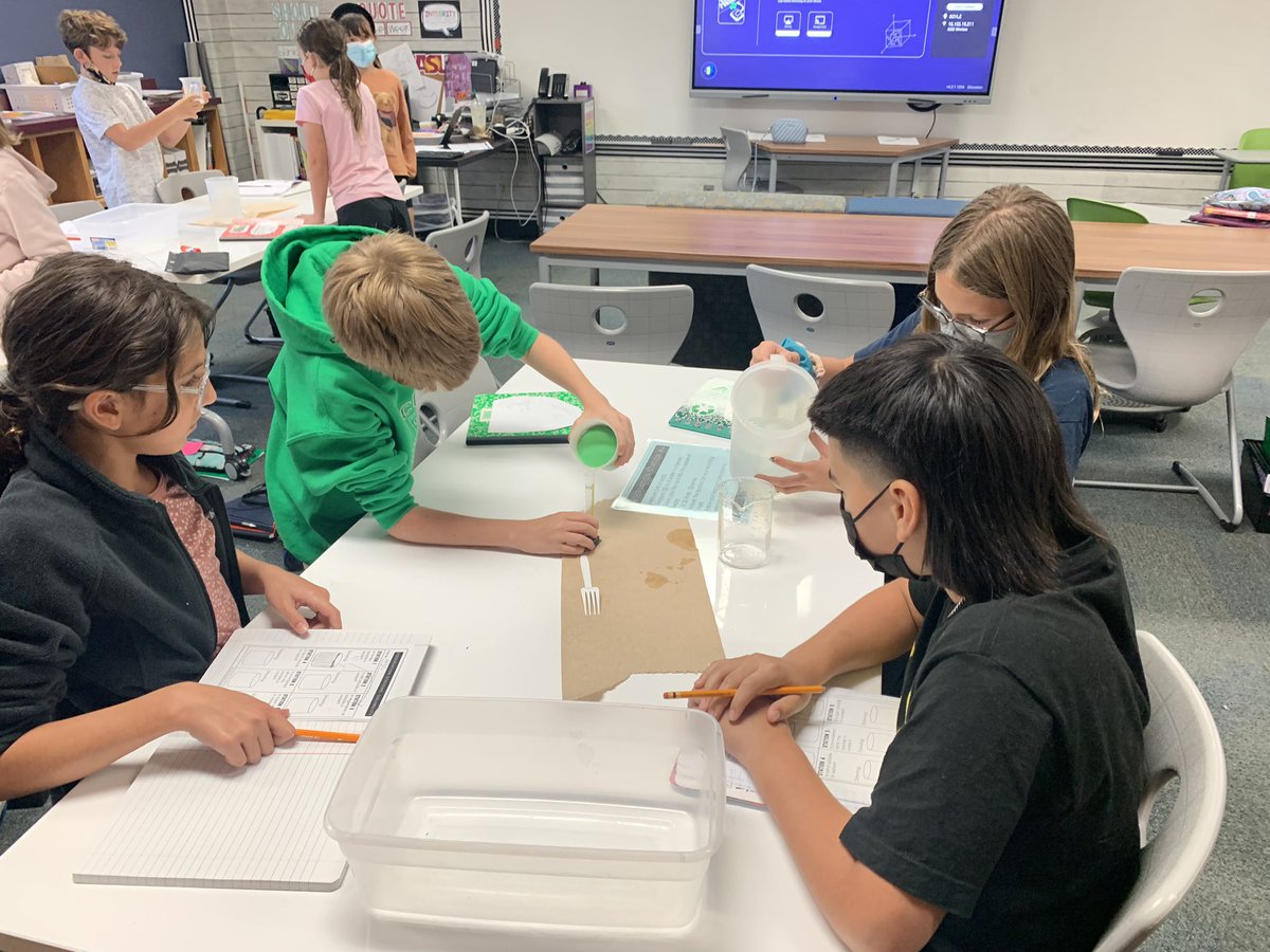 CarrieBoyleCISD's tweet photo. Solubility stations for the win today! @AustinElem #CISD_Science #allinataustin #BetterTogether https://t.co/sULkzYwLJb